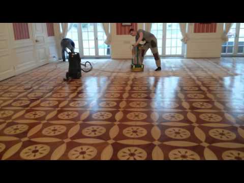 Шлифовка паркета Lagler Trio