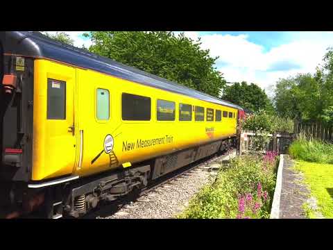 The Network Rail New Measurement Train Thunders Through Templecombe On Thursday 2nd June 2022