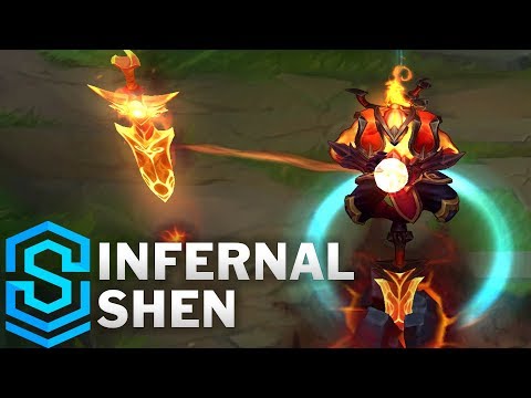 Infernal Shen Skin Spotlight - Pre-Release - League of Legends