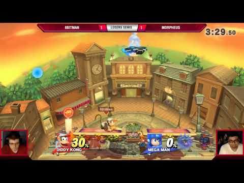 Morpheus (Mega Man) vs 8BitMan (ROB, Diddy) 1/11/18
