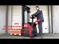 Самоходный Штабелер с Платформой для Оператора 4,5 м 2000 кг 315Ah OXLIFT BX-4520 EPS