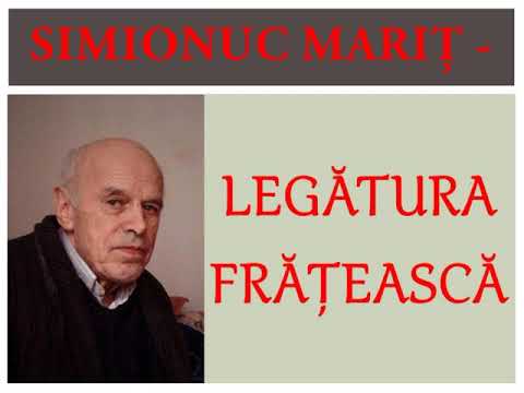 Simionuc Marit - Legatura frateasca (Audio)