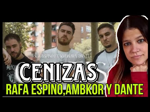 REACCIÓN RAFA ESPINO ft. AMBKOR & DANTE - Cenizas | Natuchys