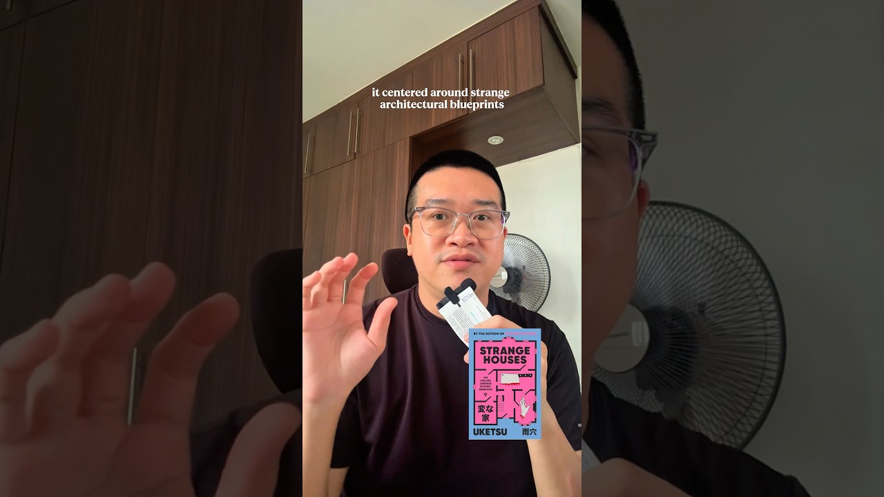 Book Review: Strange Houses by Uketsu. Thank you Pushkin Press 🫶
