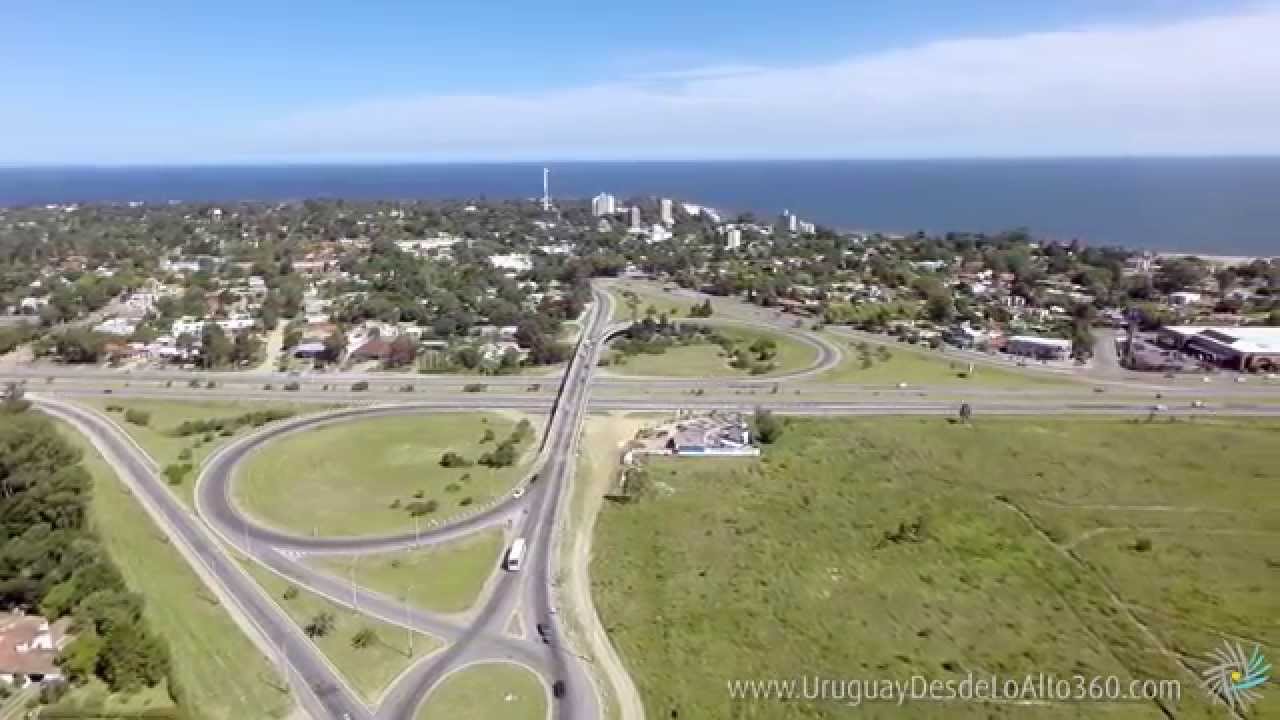 Video aéreo 360º en la Interbalnearia y ruta 11 en Atlántida, Canelones, Uruguay
