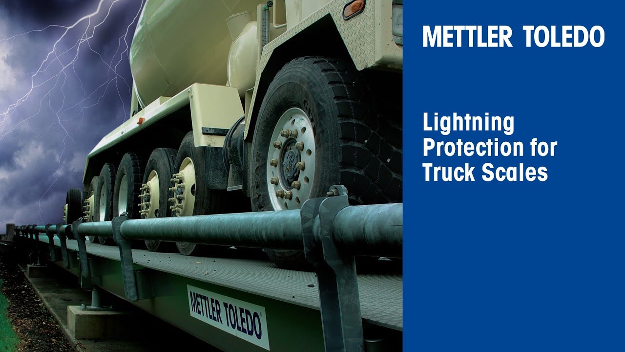 Lightning Protection for Truck Scales - METTLER TOLEDO Industrial - en
