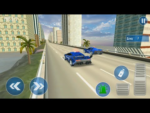 US Police Multi Level Car Transporter Truck Race Game level 1,2,3,4 Complite- Android Gameplay 2020