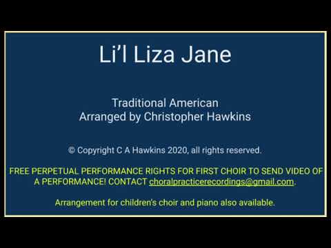 Lil Liza Jane SATB - Alto