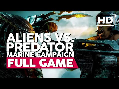 Aliens Vs. Predator - Marine Campaign | Full Gameplay Walkthrough (PC HD60FPS) No Commentary