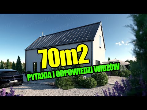 Projekt domu do 70m2. Pytania i odpowiedzi. Projekt domu 70m2. Polski ład 70m2.