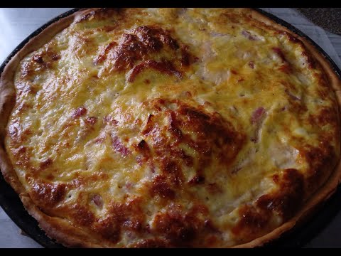 Quiche Lorraine (recette facile et rapide)