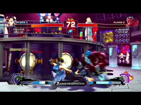 SSF4 : Hoocem (Hakan) VS Ffkotor (Chun)  @ Peaceful Jay's Colosseum