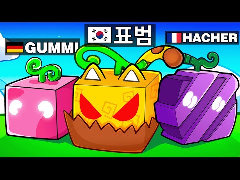 Choose Your Blox Fruit But in Different Languages!