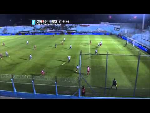 Lo buscó de cabeza. Argentinos 0 - Guaraní 1. 16avos de final. Copa Argentina 2015. FPT