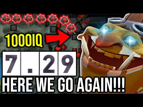 OMG 1000IQ One Shot Throne New Patch Mind Blowing — Here we go again Old Strat in 7.29!!