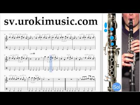 Lär Dig Spela Klarinett Lukas Graham - 7 Years Tabs Nybörjare Del 2 um-i492