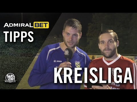 ADMIRAL-Tipps mit N. Bauer (SSV Reichenbach II) und D. Eckert (TSV Reichenbach II) - 12. Spieltag