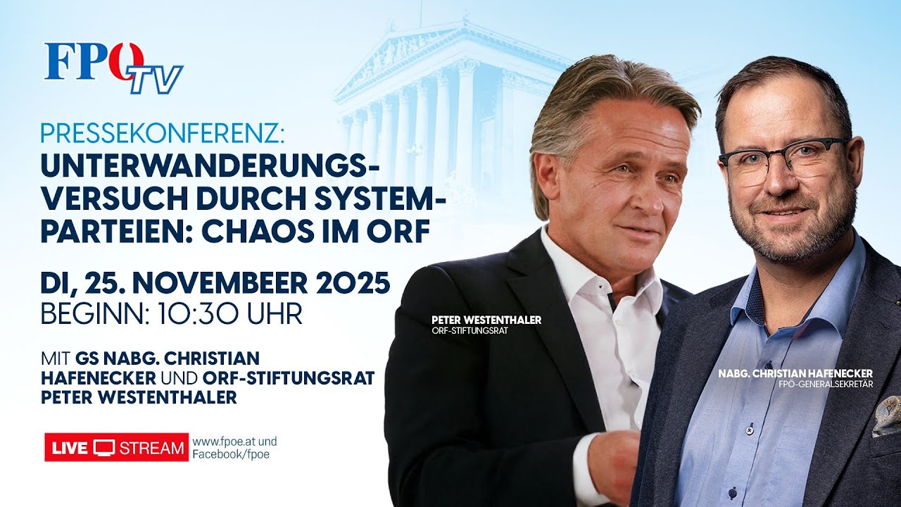 Unterwanderungsversuch durch Systemparteien: Chaos im ORF
