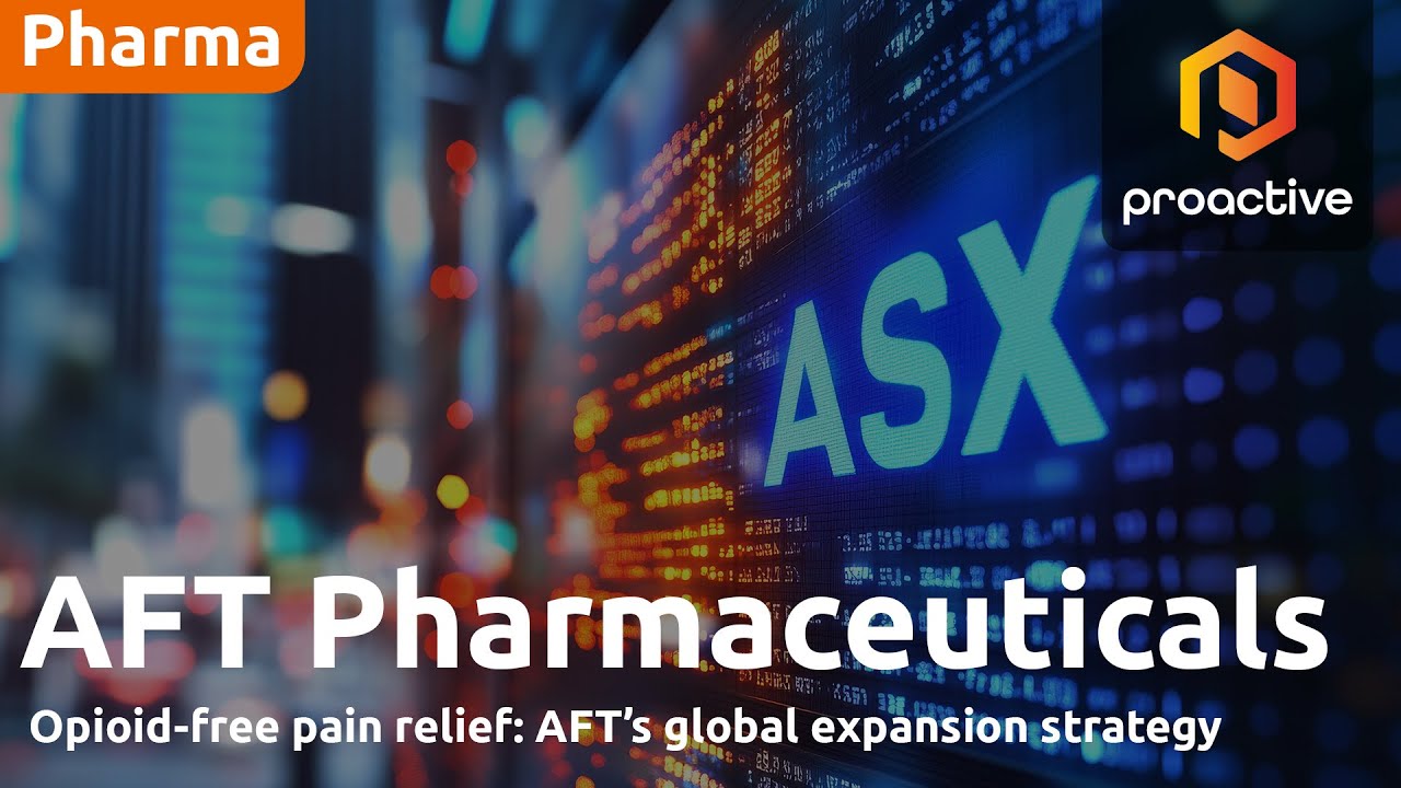 Opioid-Free pain relief: AFT’s global expansion strategy