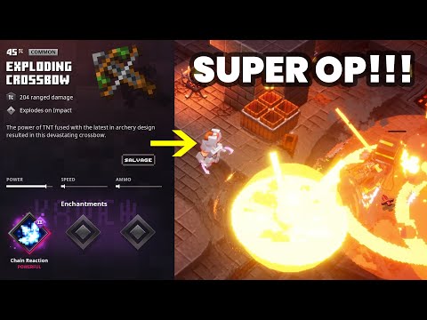 Insane Power: SpookyFairy's Explosive Crossbow in Minecraft