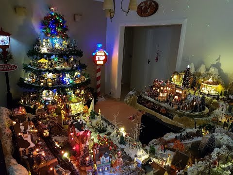 BijoBear's Lemax Christmas Tree Village 2017