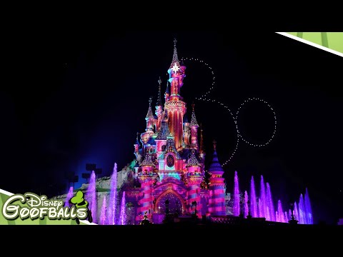 'Disney D-Light' Drone Show 30th Anniversary [4K] - Disneyland Paris ✨