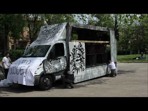 STREET RAVE PARADE BOLOGNA 22/04/2023 SMASH REPRESSION