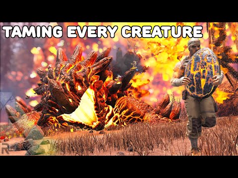 STEALING MAGMASAUR EGGS | TAMING EVERY CREATURE | ARK SURVIVAL EVOLVED EP61