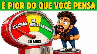 Você Está Atrasado? A Verdade Brutal Sobre o Patrimônio Médio por Idade