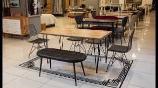 Evkur Collection Buket Mdf Banklı Masa Takımı Ürün İnceleme