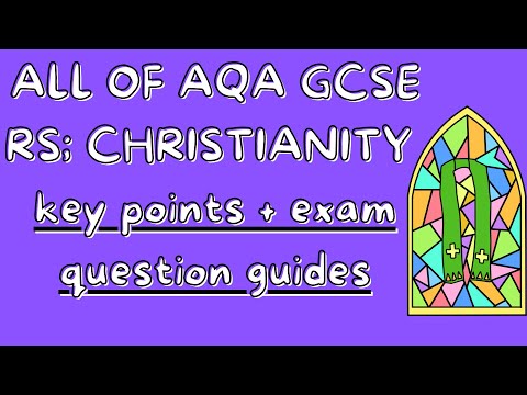 All of GCSE RS Christianity Beliefs & Teachings & Practices key notes + exam questions