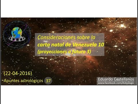 Apuntes astrológicos 37 (22 04 2016) - Carta natal de Venezuela 10 (proyecciones a futuro 3)