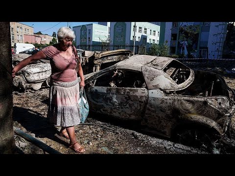Mass Russian drone and missile attack strikes Ukraine overnight