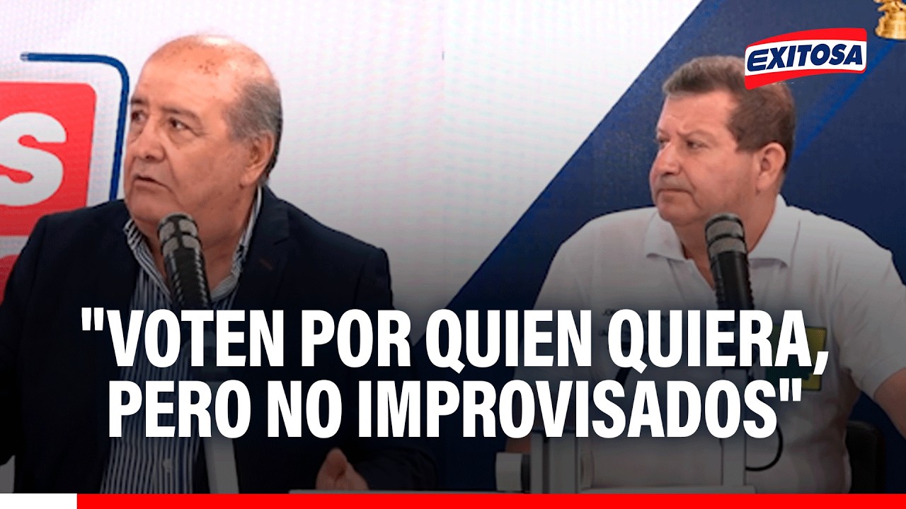 🔴🔵 APRA y Progresemos postulan al Congreso: "Voten por quien quieran, pero que no sean improvisados"