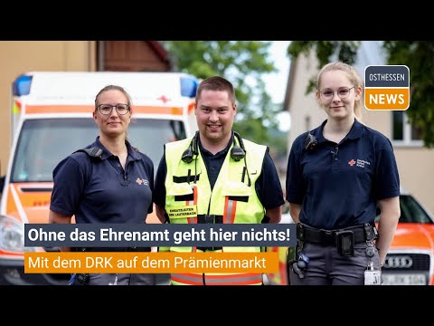 LAUTERBACH: Ohne das Ehrenamt geht hier nichts! Mit dem DRK auf dem Prämienmarkt