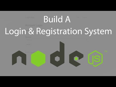 Node.js Login System With Passport - Part 1