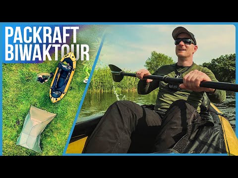 Packraft Tour 🔵 3 Tage Flusswandern & Biwak Camping mit @stadtgecko im Anfibio Rebel