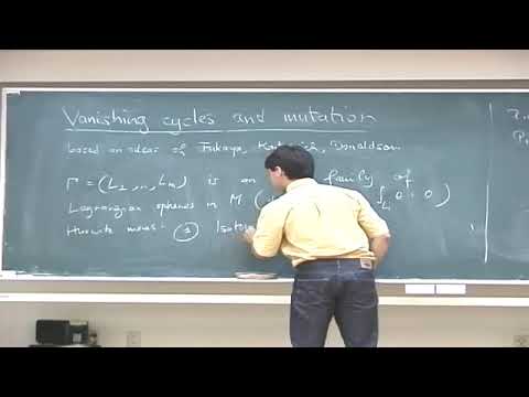 Vanishing cycles and mutations