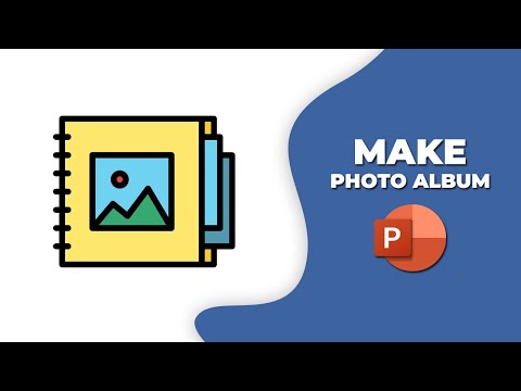 How to make a photo album in PowerPoint 2016