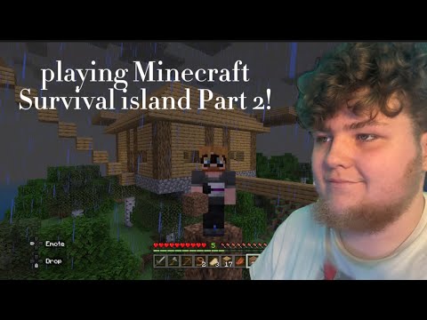 HarrellGaming - Hey Guys! Playing Minecraft survival Island part 2!