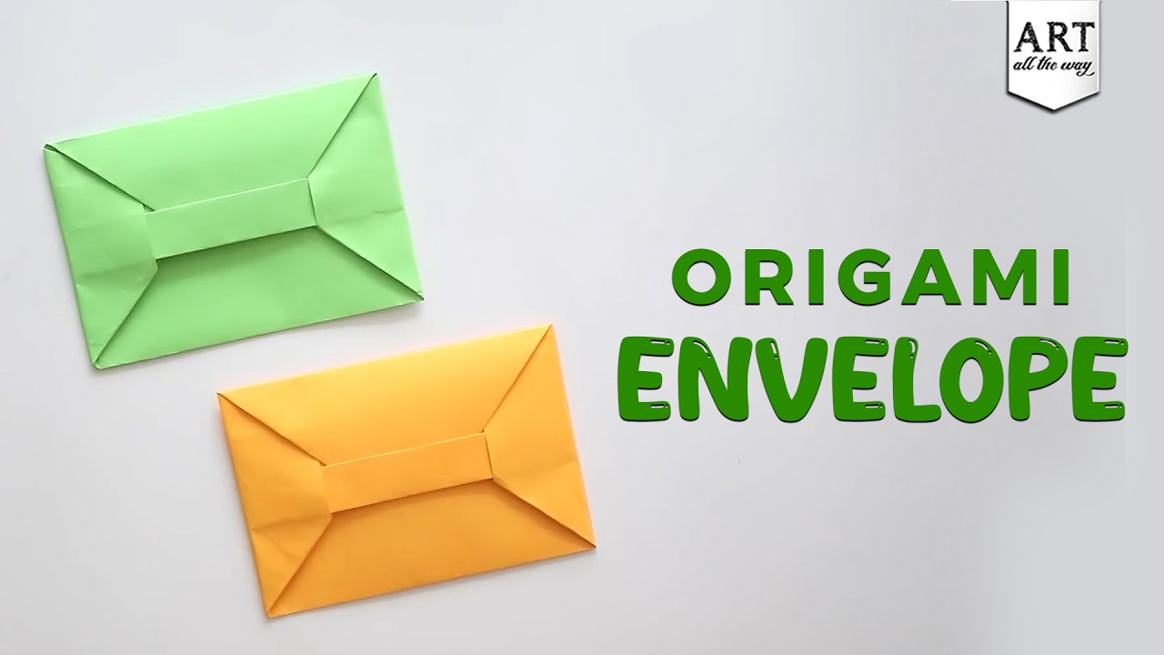 How to Make an Origami Envelope | Easy DIY Paper Envelope Tutorial