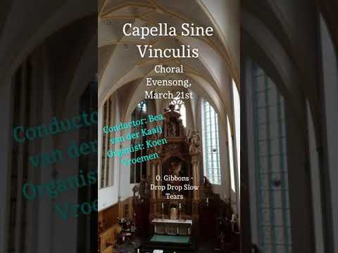 O. Gibbons - Drop Drop Slow Tears | Capella Sine Vinculis