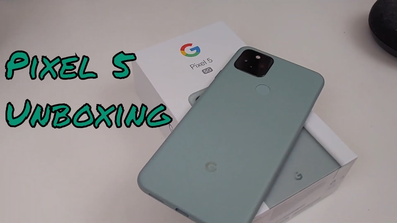 Google Pixel 5 Sage Unboxing and First Look