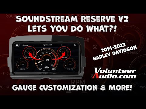 SoundStream Reserve V2 Tips – Change Gauges, Warnings, Units & More for 2014–2023 Harley Davidson