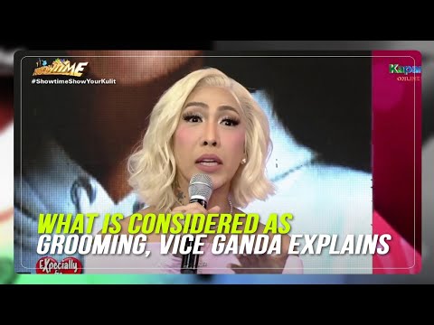 'It's Showtime': What is considered as grooming, Vice Ganda explains