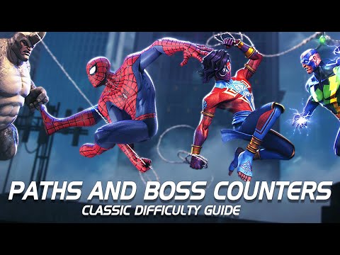 How to Master the Classic Event Quest in Marvel Contest of Champions! | Paths and Bosses