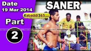 Saner (Moga) Kabaddi Tournament 19 Mar 2014 Part 1 By Kabaddi365.com