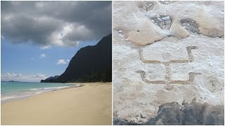 Tourists Were On A BeachIn Hawaii When A 400 Year Old Secret Was Revealed Beneath The Sands