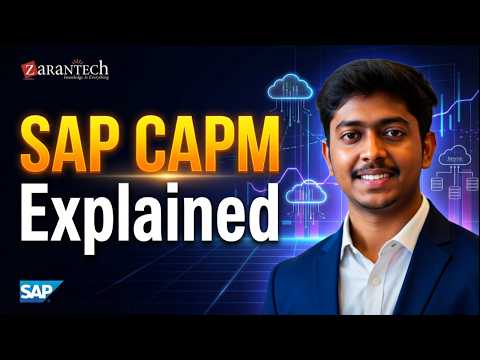What is SAP CAPM Cloud Application Programming Model ZaranTech