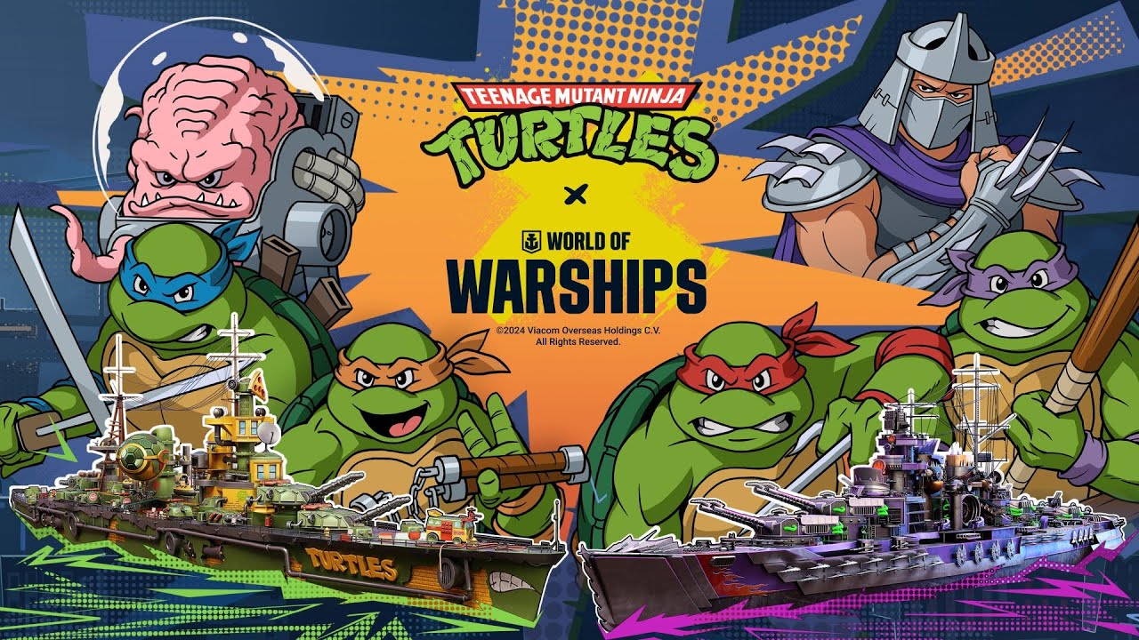 World of Warships』x『ミュータント タートルズ』 | World of Warships